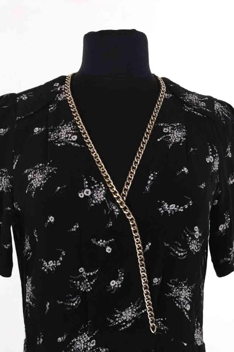Robe Claudie Pierlot Noir en Viscose