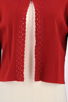 Gilet Sandro  Rouge