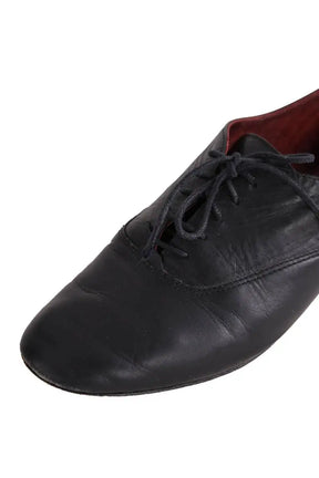 Chaussures à lacets Repetto Noir en Cuir