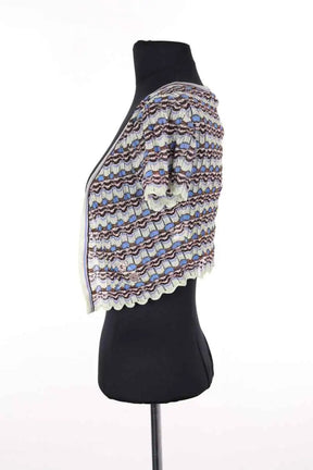 Cardigan Missoni Bleu en Soie
