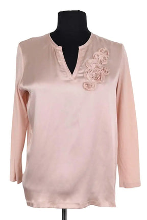 T-shirt Gerard Darel Rose en Coton, taille M - Seconde Main
