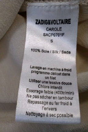 Top sans manche Zadig & Voltaire  Beige