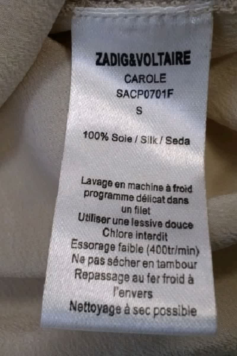 Top sans manche Zadig & Voltaire  Beige
