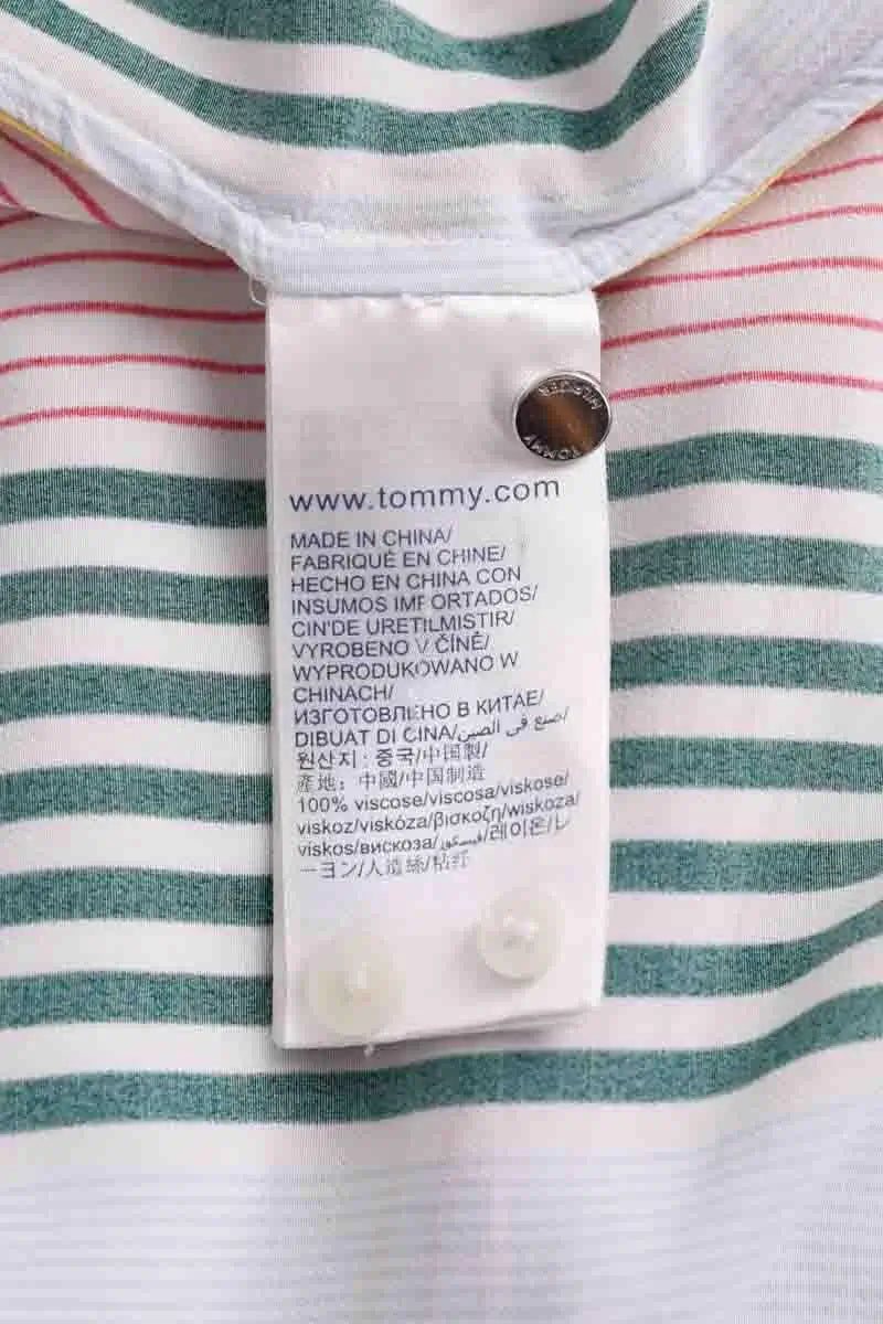 Chemise Tommy Hilfiger Blanc en Synthétique