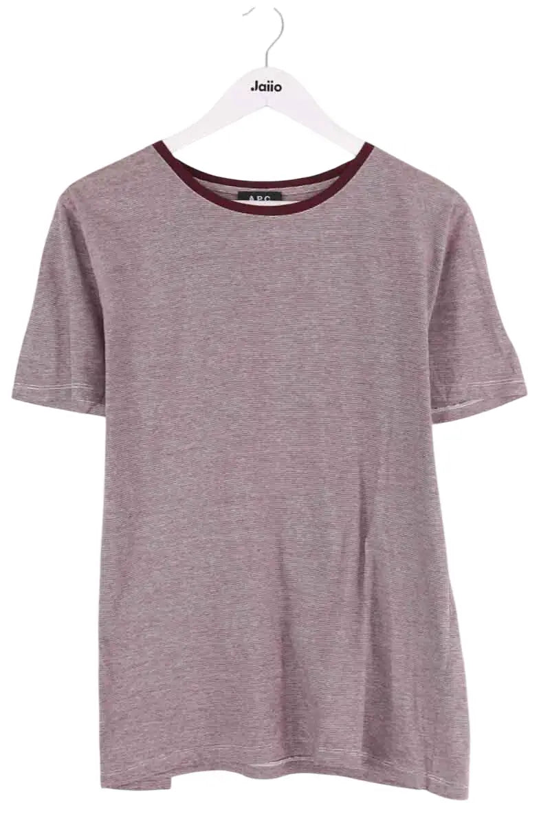 T-shirt APC Bordeaux en Coton, taille S - Seconde Main