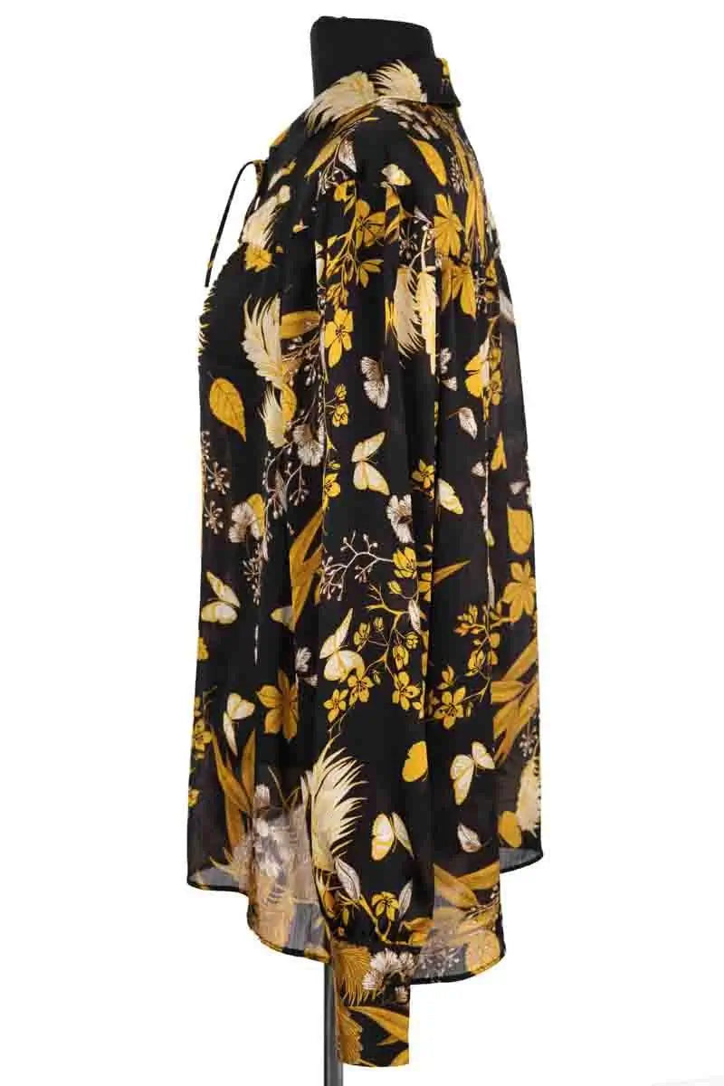 Blouse Tara Jarmon Noir en Synthétique