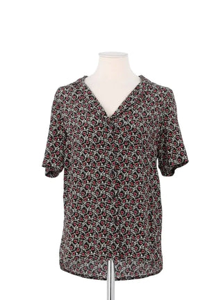 Chemise Mister K Noir en Soie, taille XS - Seconde Main