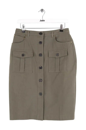Jupe The Kooples Kaki en Coton, taille M - Seconde Main