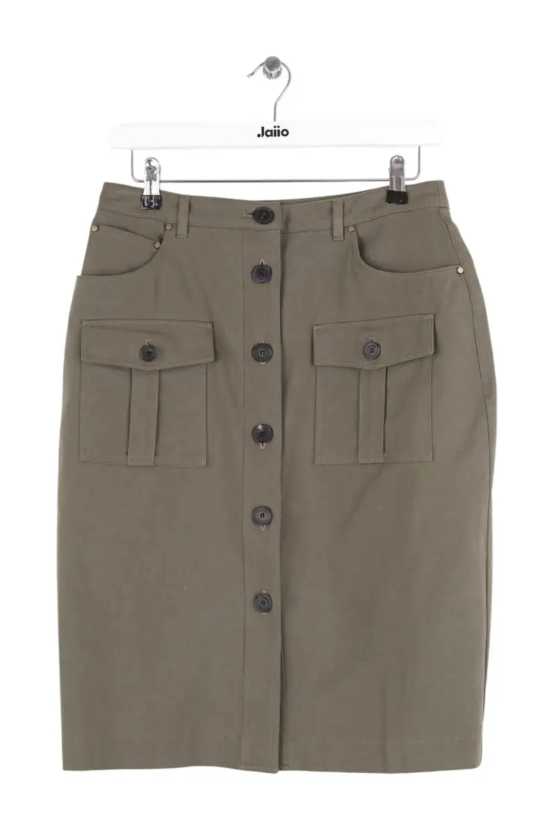 Jupe The Kooples Kaki en Coton, taille M - Seconde Main