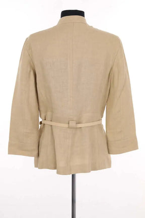 Veste Max Mara Beige en Lin