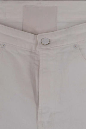 Mini short Mother The dazzler shift fray short Blanc en Coton