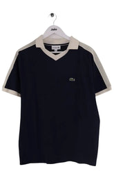 Polo Lacoste Bleu en Coton, taille XL - Seconde Main