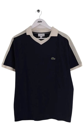Polo Lacoste Bleu en Coton, taille XL - Seconde Main