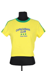 T-shirt From Future Jaune en Coton, taille M - Seconde Main