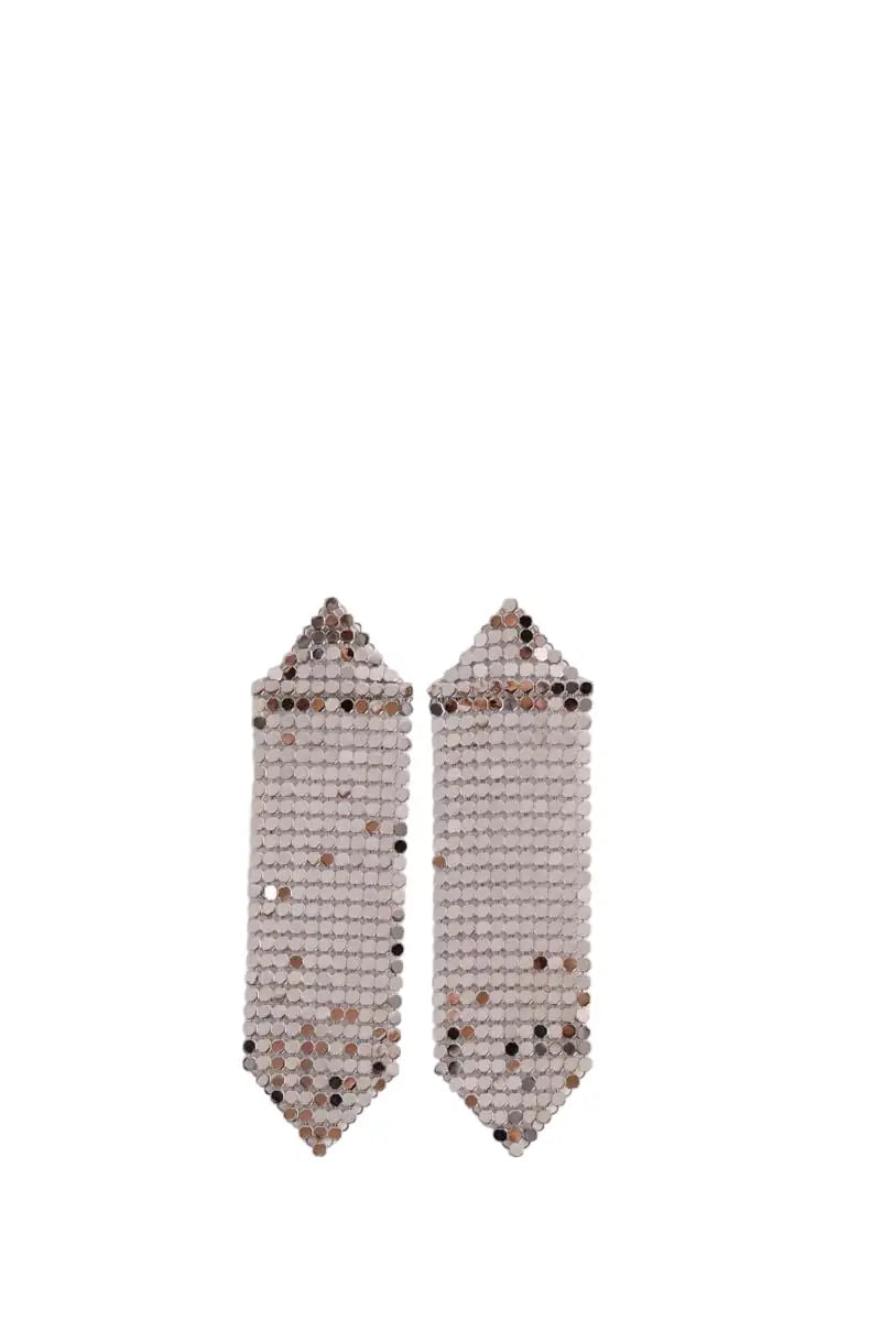 Boucles d'oreilles Paco Rabanne Argent en Acier - Seconde Main