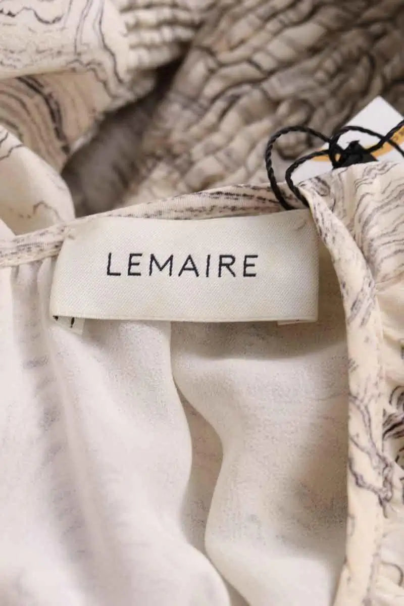 Robe Lemaire Beige en Soie