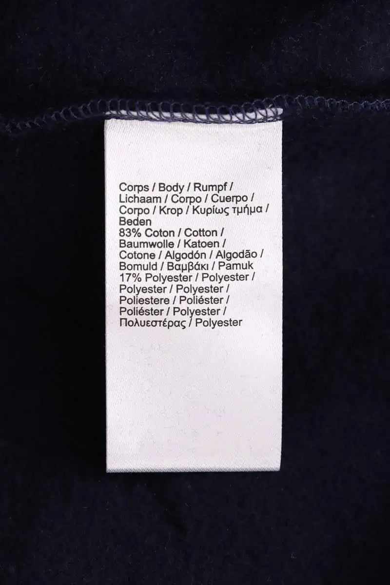 Sweatshirt Lacoste Marine en Coton