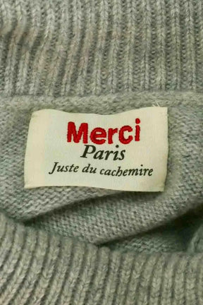 Pull Merci Gris en Cachemire