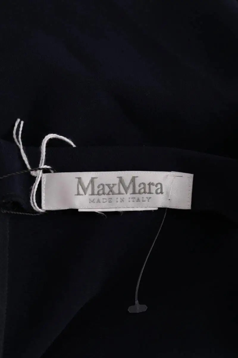 Robe Max Mara Bleu en Synthétique