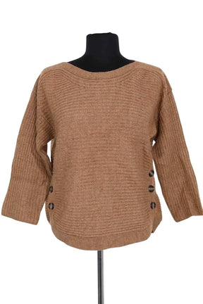 Pull Gerard Darel Camel en Synthétique, taille S - Seconde Main