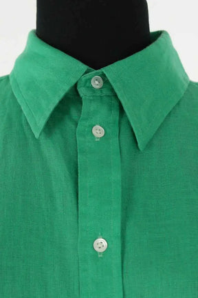 Chemise Ralph Lauren Vert en Lin