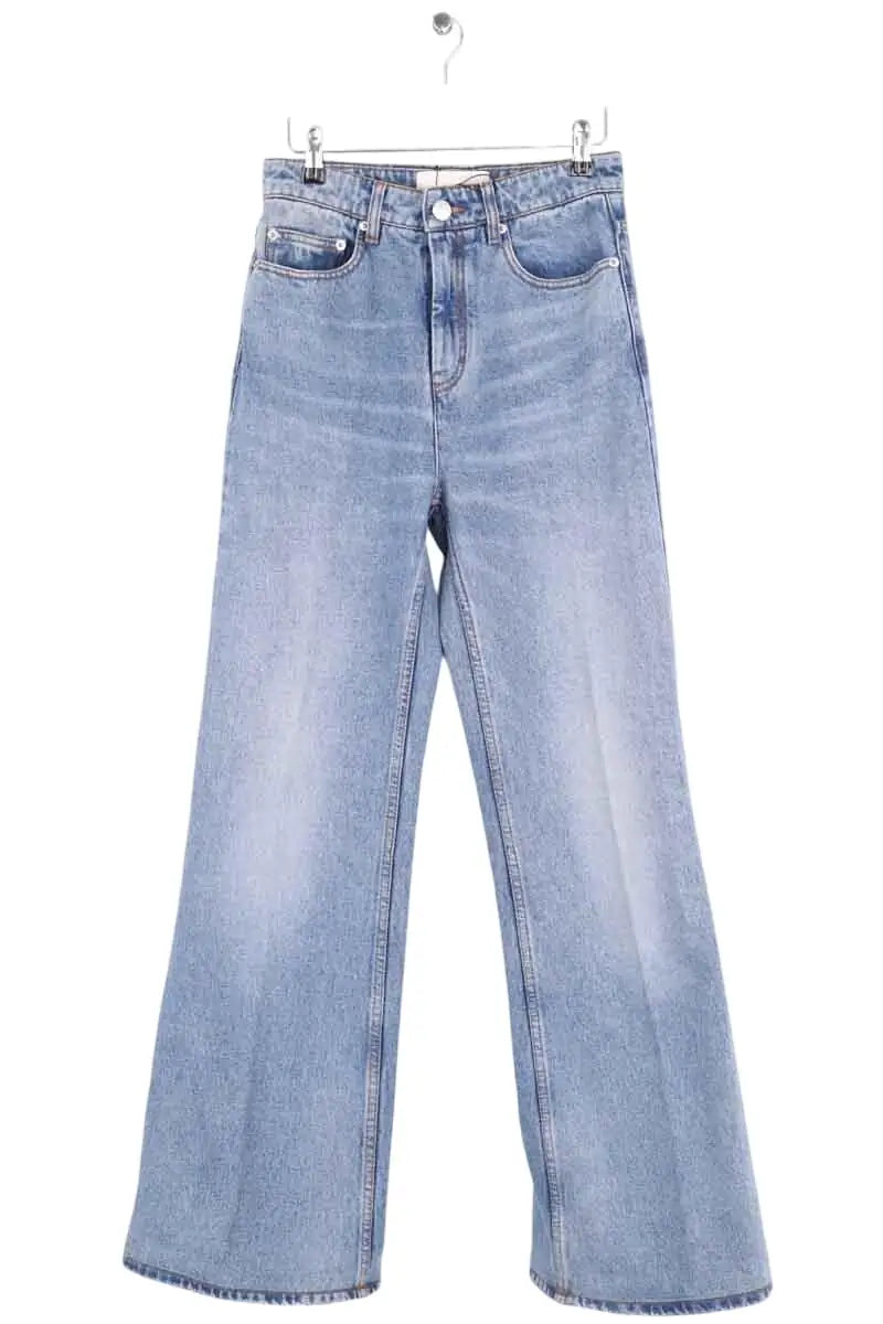 Jean bootcut Ami Bleu en Coton, taille XS - Seconde Main