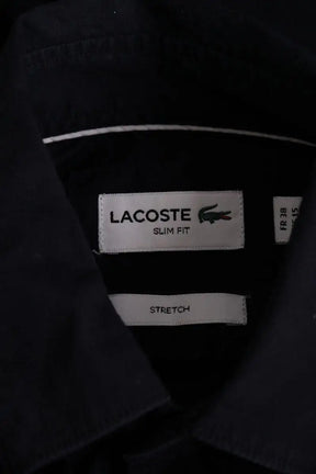 Chemise Lacoste Bleu en Coton