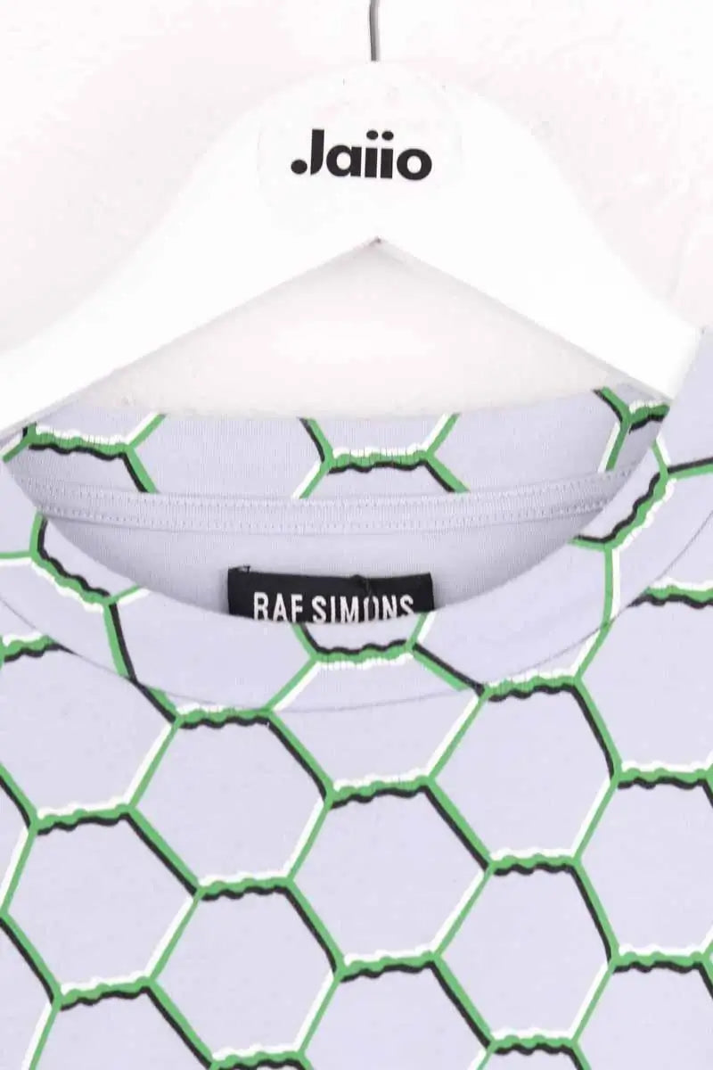 T-shirt Raf Simons Gris en Coton
