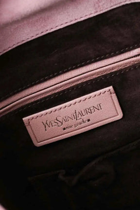 Sac à main Yves Saint Laurent Rose en Daim