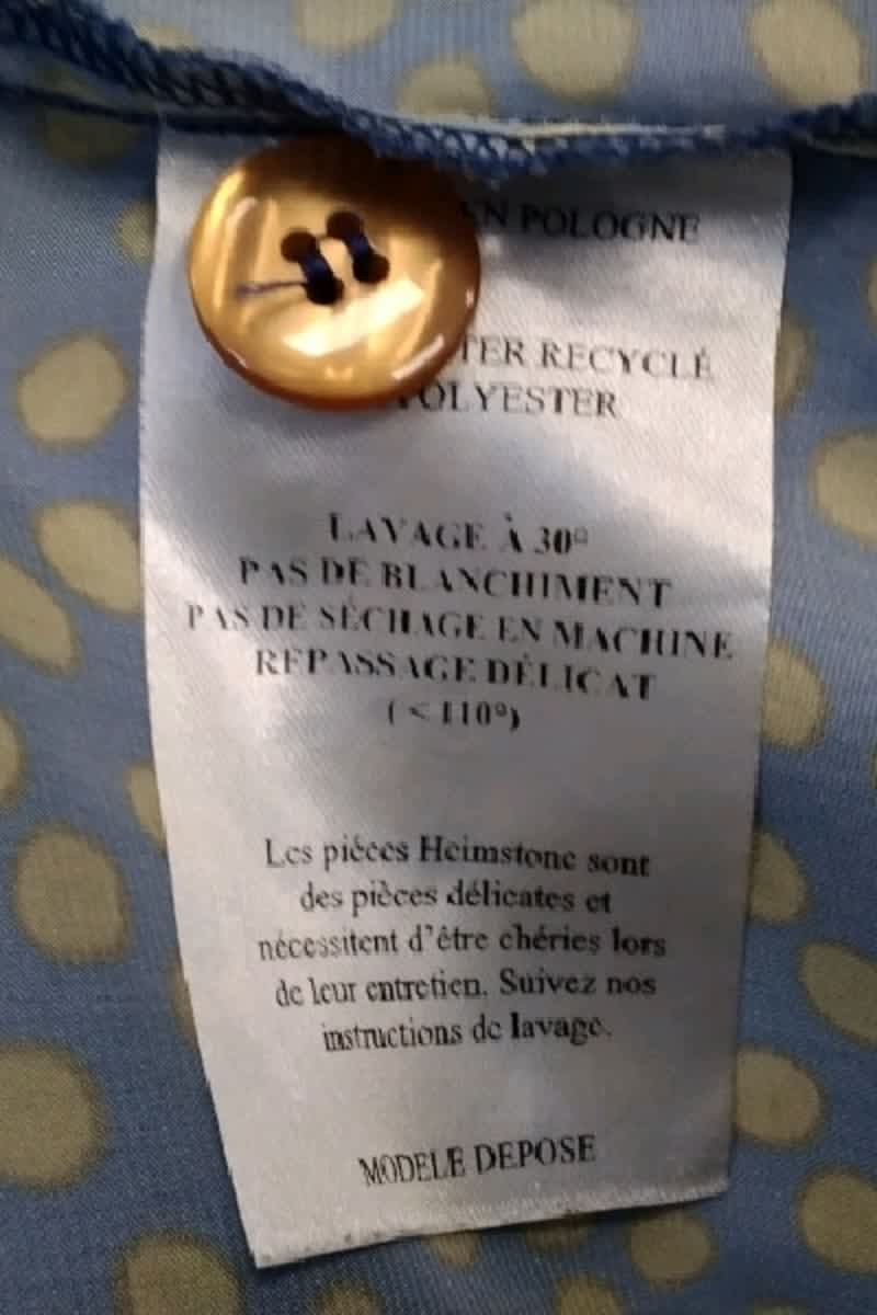 Chemise Heimstone  Bleu