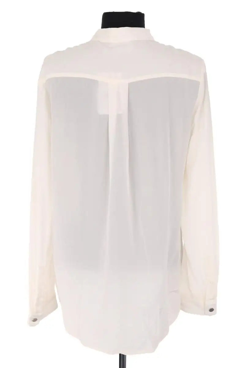 Chemise The Kooples Ecru en Soie