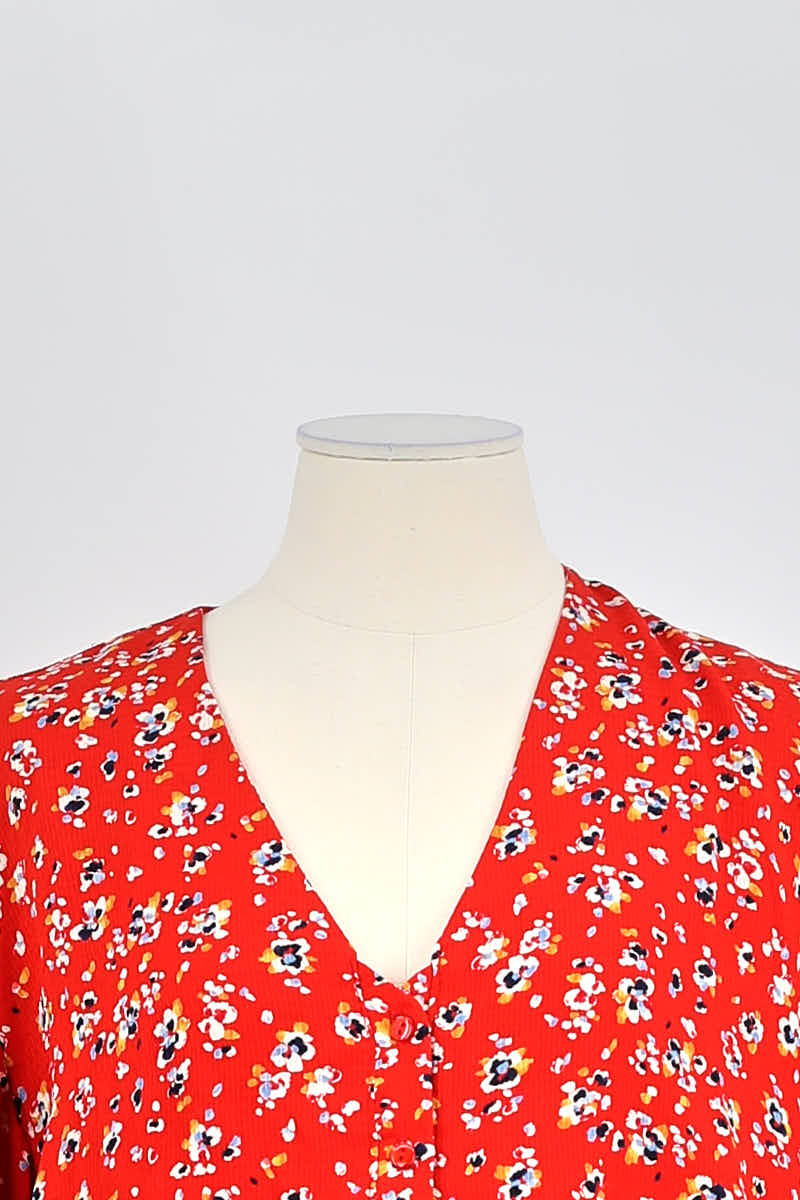 Robe Saaj  Rouge