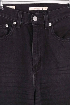 Jean large Levi's Noir en Coton
