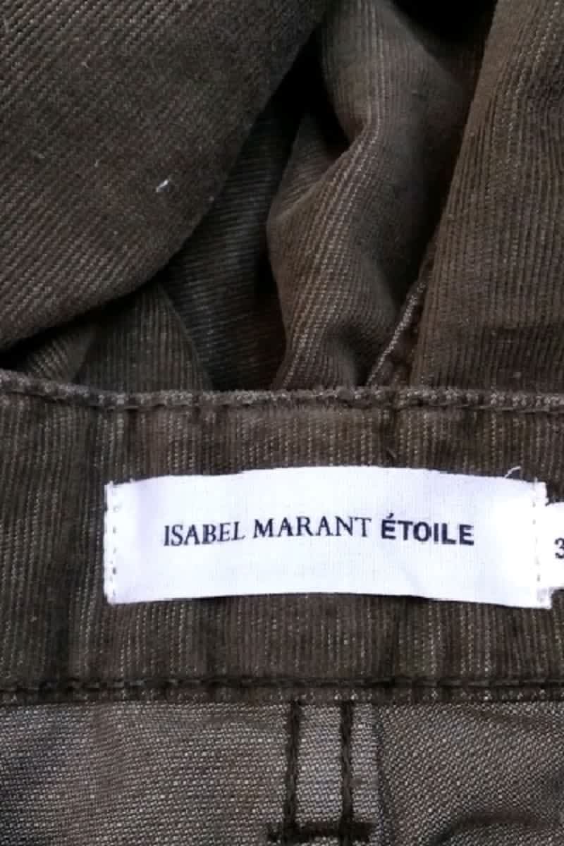 Jean slim Isabel Marant  Marron