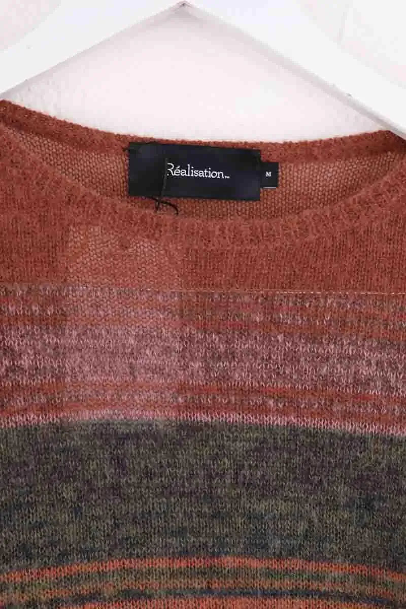 Pull Réalisation Marron en Laine