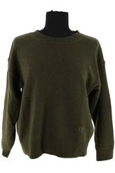 Pull Claudie Pierlot Vert en Cachemire, taille S - Seconde Main