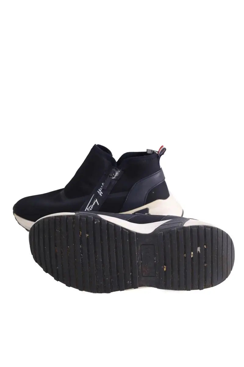 Baskets Tommy Hilfiger Marine en Tissu