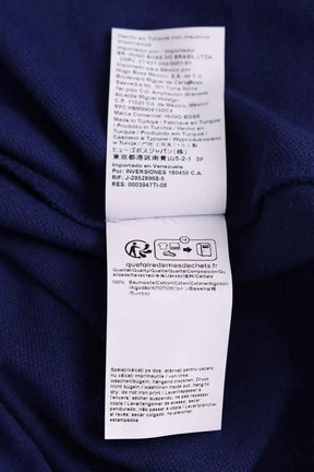 Polo Boss Bleu en Coton