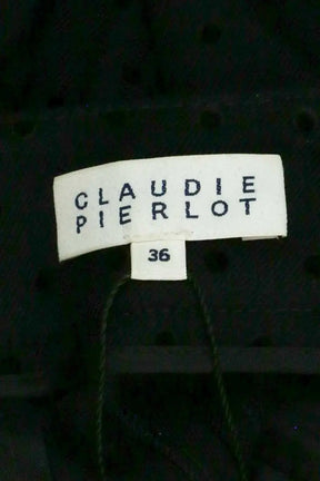 Pantalon Claudie Pierlot Marine en Laine