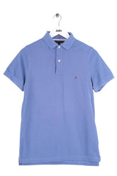 Polo Tommy Hilfiger Bleu en Coton, taille S - Seconde Main