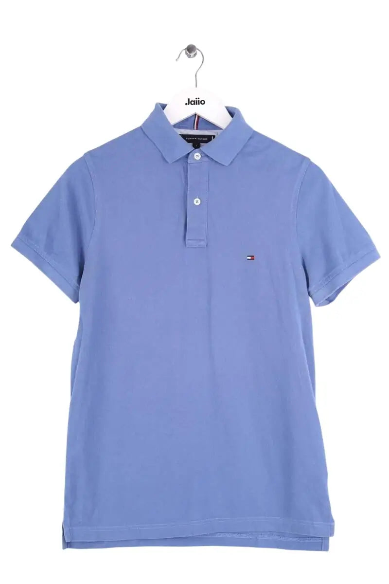 Polo Tommy Hilfiger Bleu en Coton, taille S - Seconde Main
