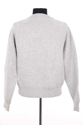 Pull Sandro Gris en Laine