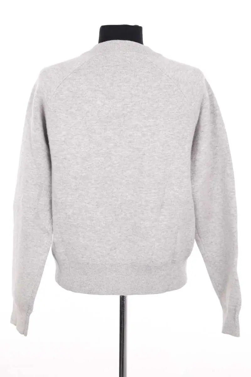 Pull Sandro Gris en Laine