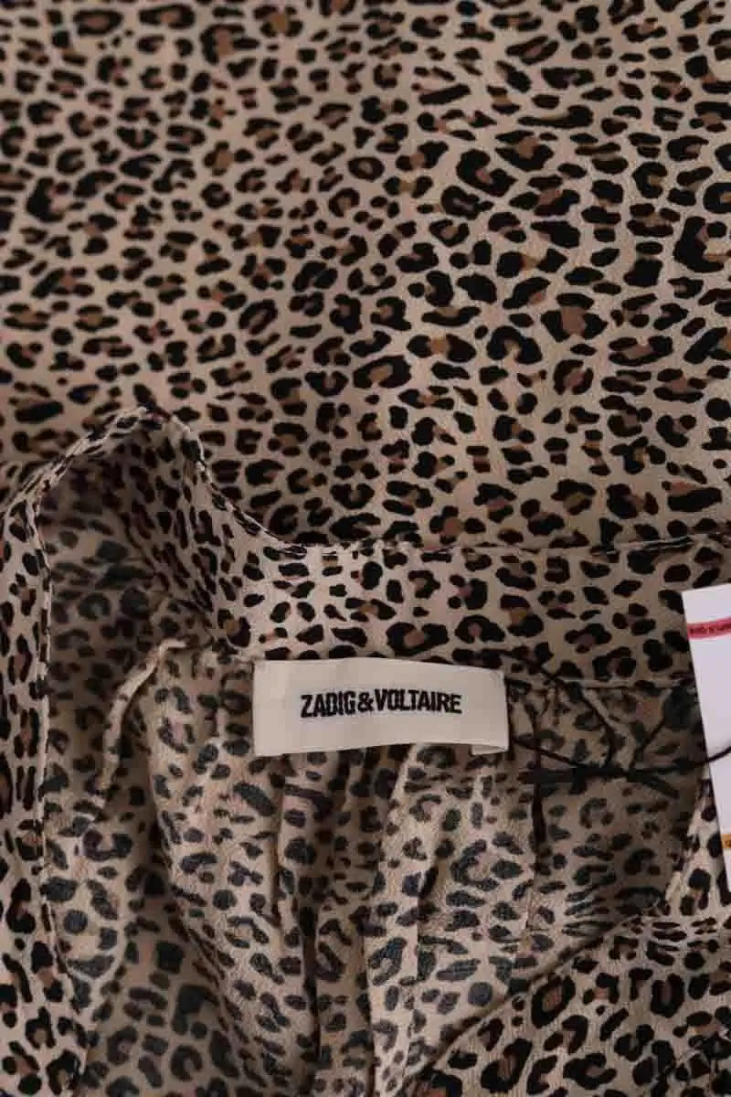 Blouse Zadig & Voltaire Beige en Synthétique