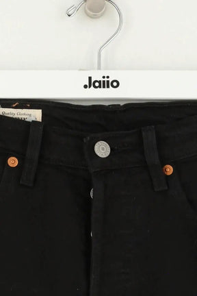 Jean droit W23 L26 Levi's 501 Noir en Coton