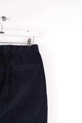 Pantalon droit The Frankie Shop Marine en Coton