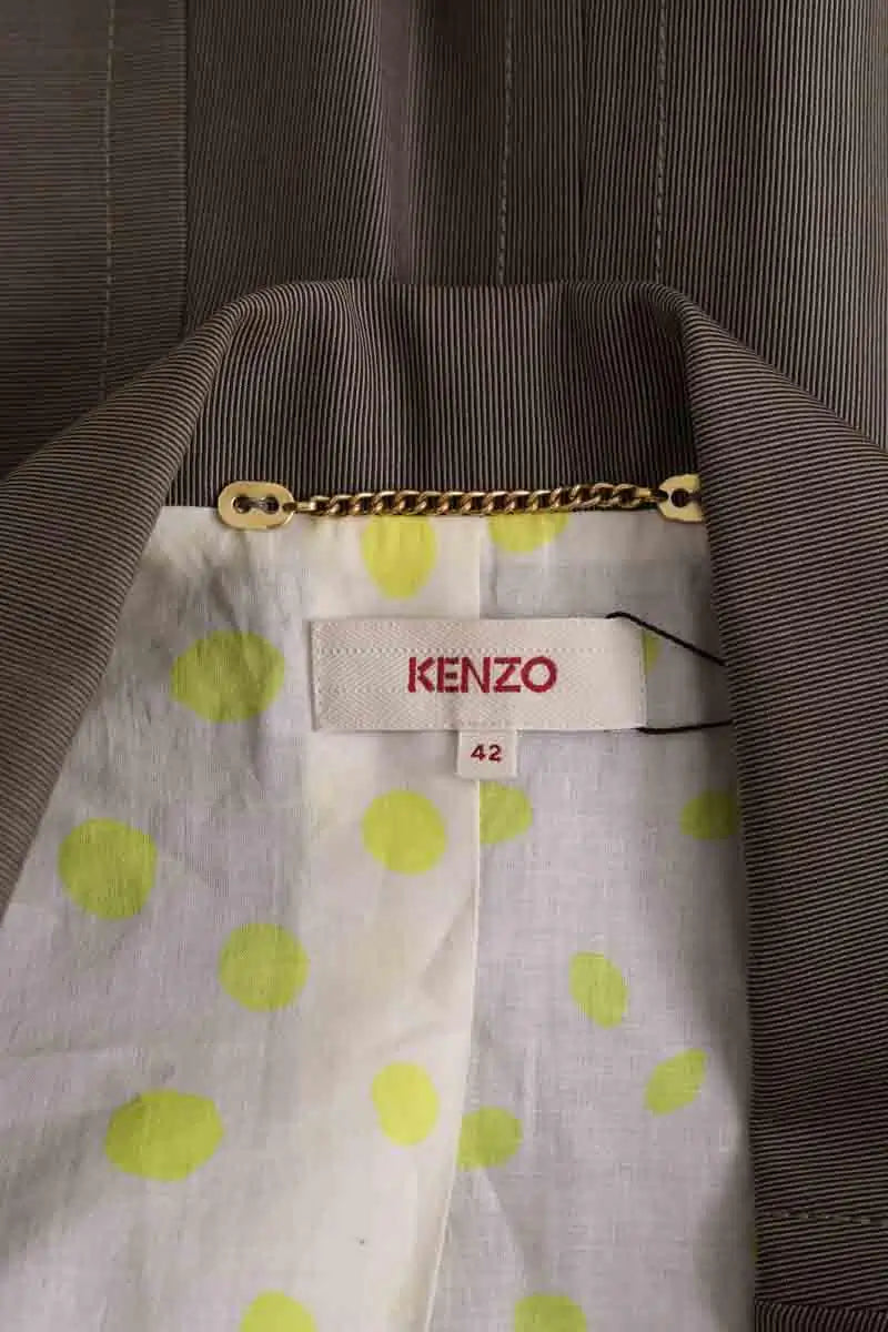 Blazer Kenzo Marron en Laine