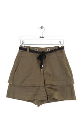 Mini short Maje Kaki en Coton, taille XS - Seconde Main