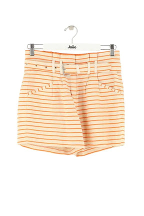 Mini short Tara Jarmon Orange en Lin, taille S - Seconde Main