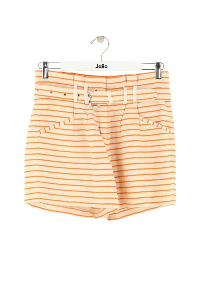 Mini short Tara Jarmon Orange en Lin, taille S - Seconde Main